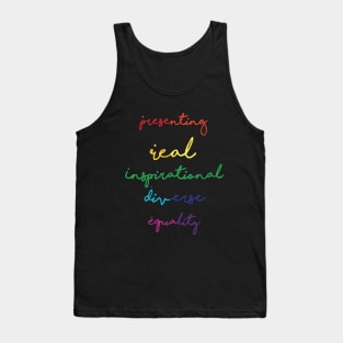 P.R.I.D.E- Rainbow- Cute-Colourful Tank Top